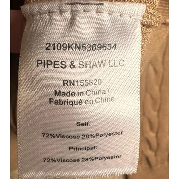 NWT Veronica Beard Lova Pullover Cable Knit Turtleneck Sweater Camel Women Sz XL - Picture 9 of 16